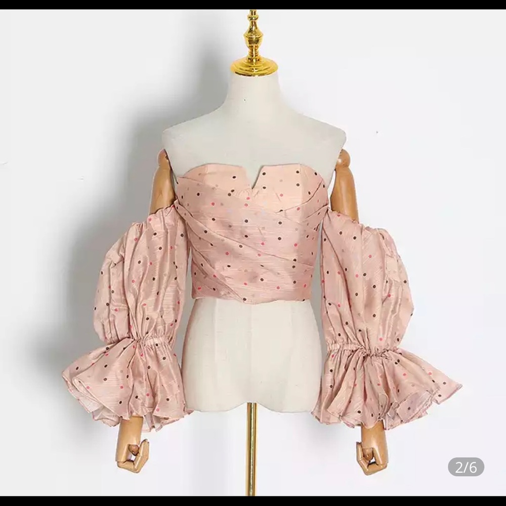 Crop Fashion blouse